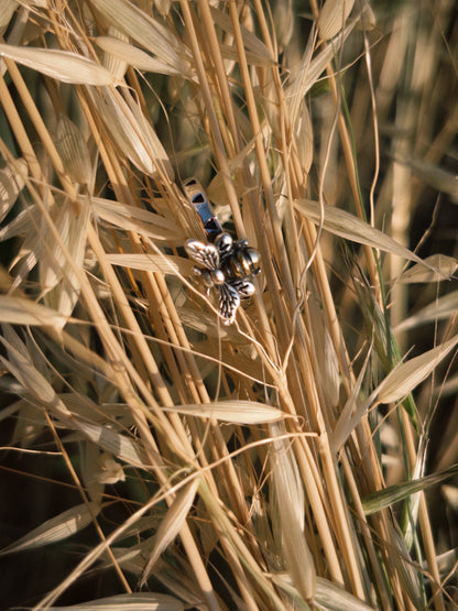 Anillo de Plata Pequeña Abeja